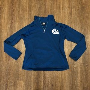 COA national champion long sleeve quarter zip